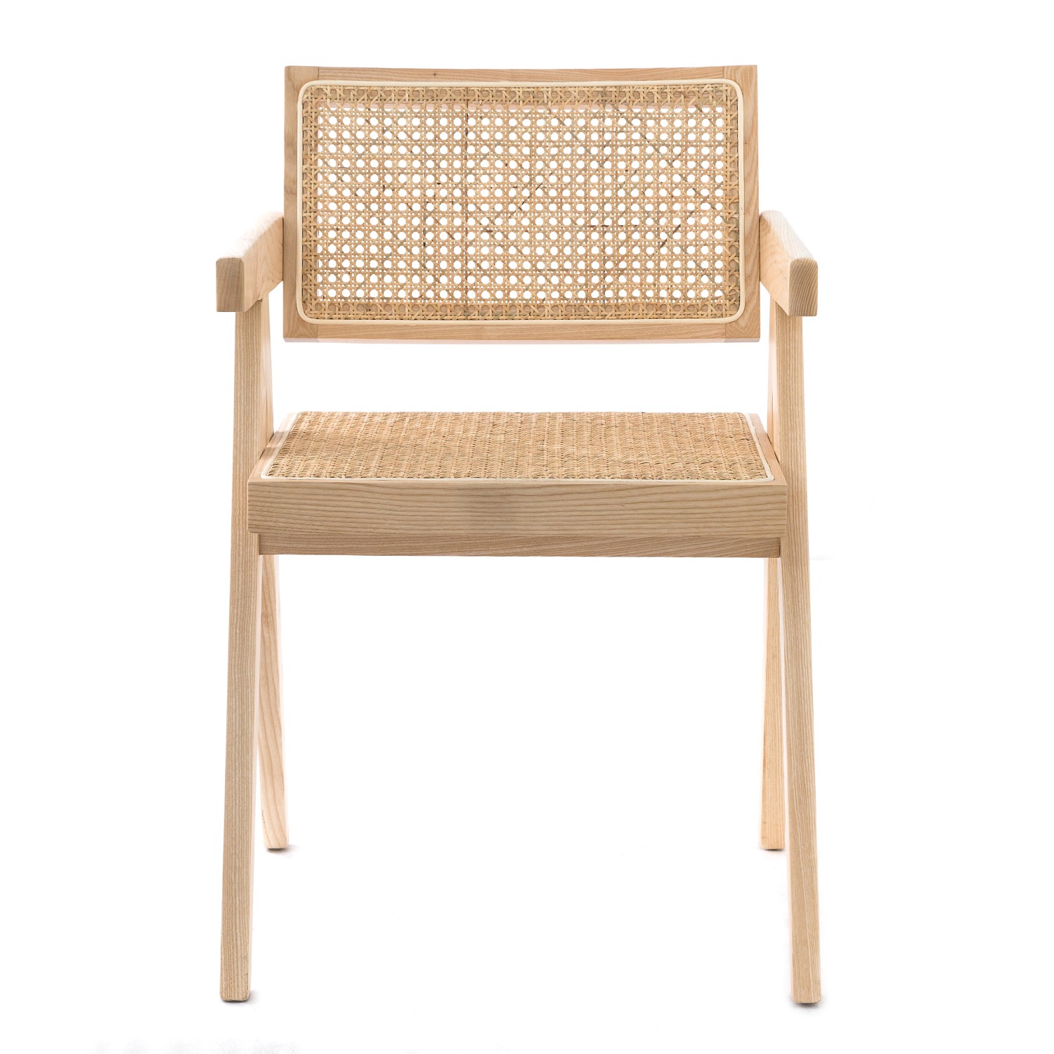 Replica Chandigarh stol med armar av designern Pierre Jeanneret 