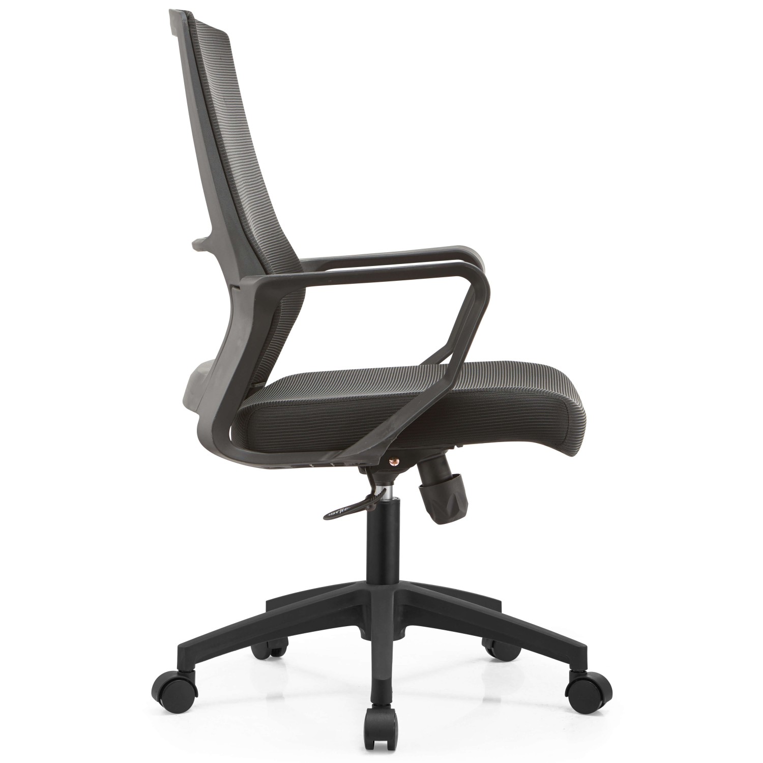 Silla Oficina Mesh Lowback Black Edition en Malla de Fibra