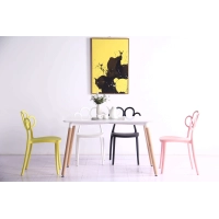 Suorakulmainen Fox ruokapöytä 160cm