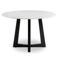 Table à manger Dream en marbre de Carrare 150cm