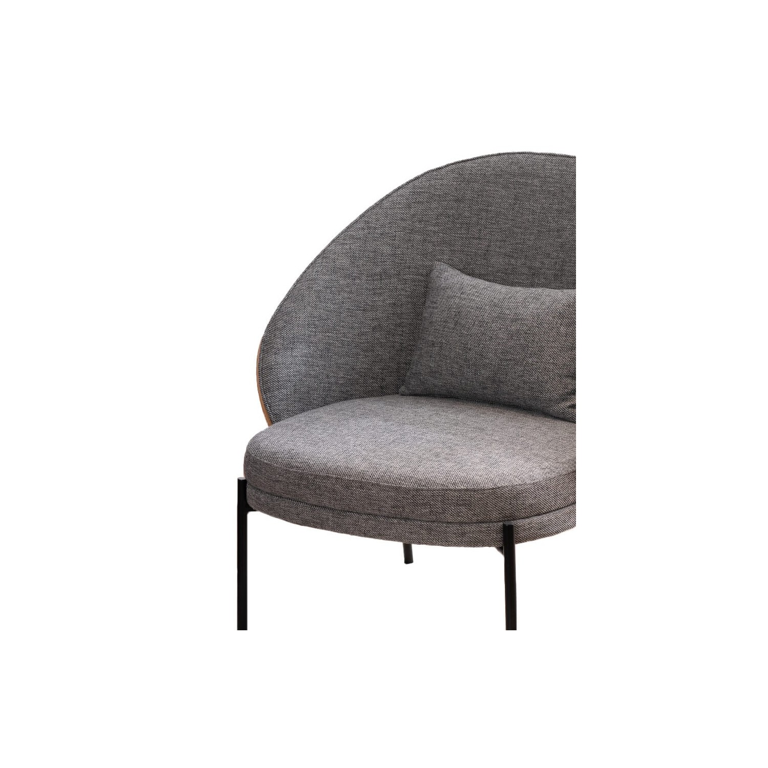 Nordic Earth Sessel mit Baumwollkissen