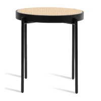 North Beistelltisch aus Rattan 50 cm