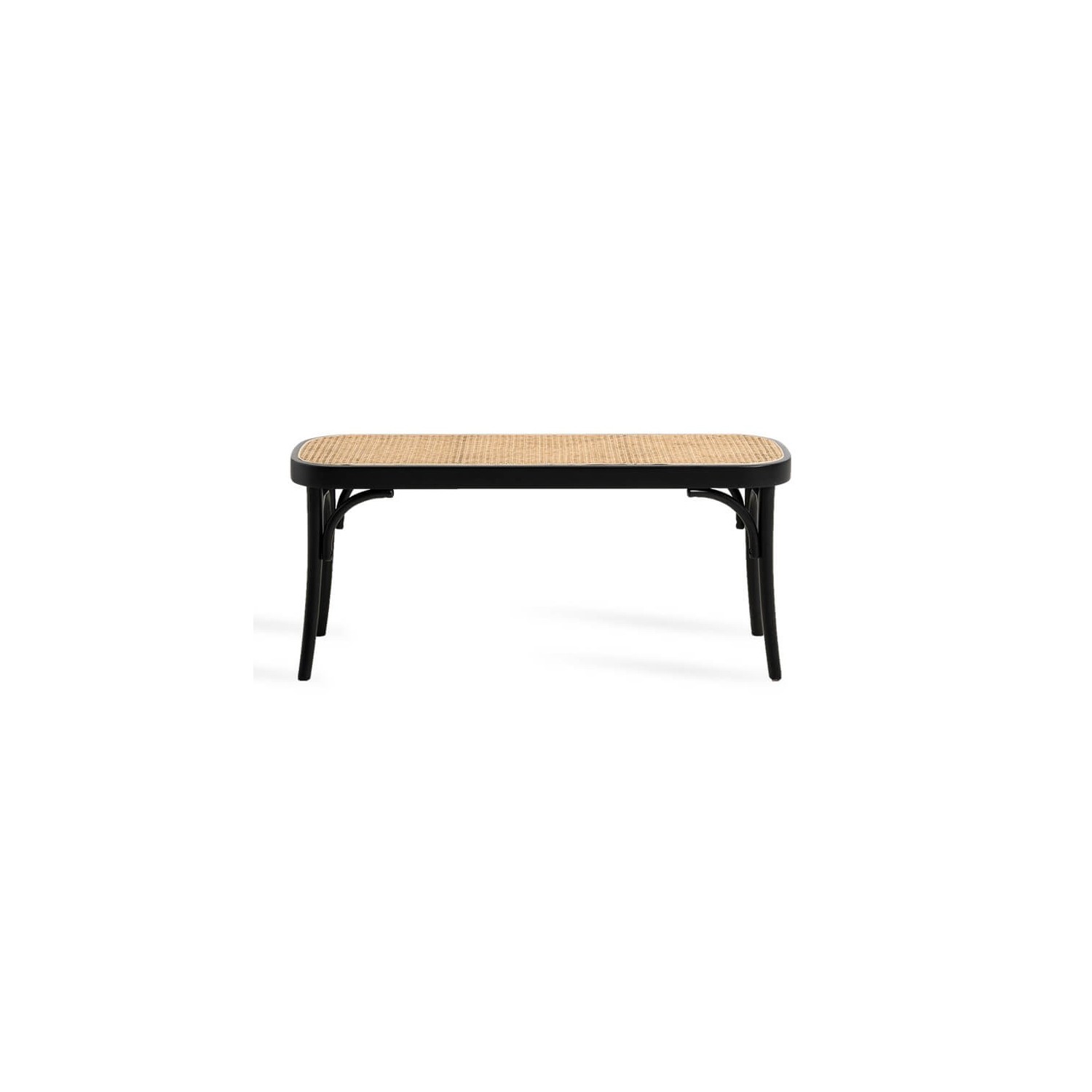 Banco Oldhouse vintage em vime natural