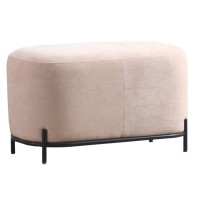 Apoio para os pés do sofá Clair Loveseat de design minimalista