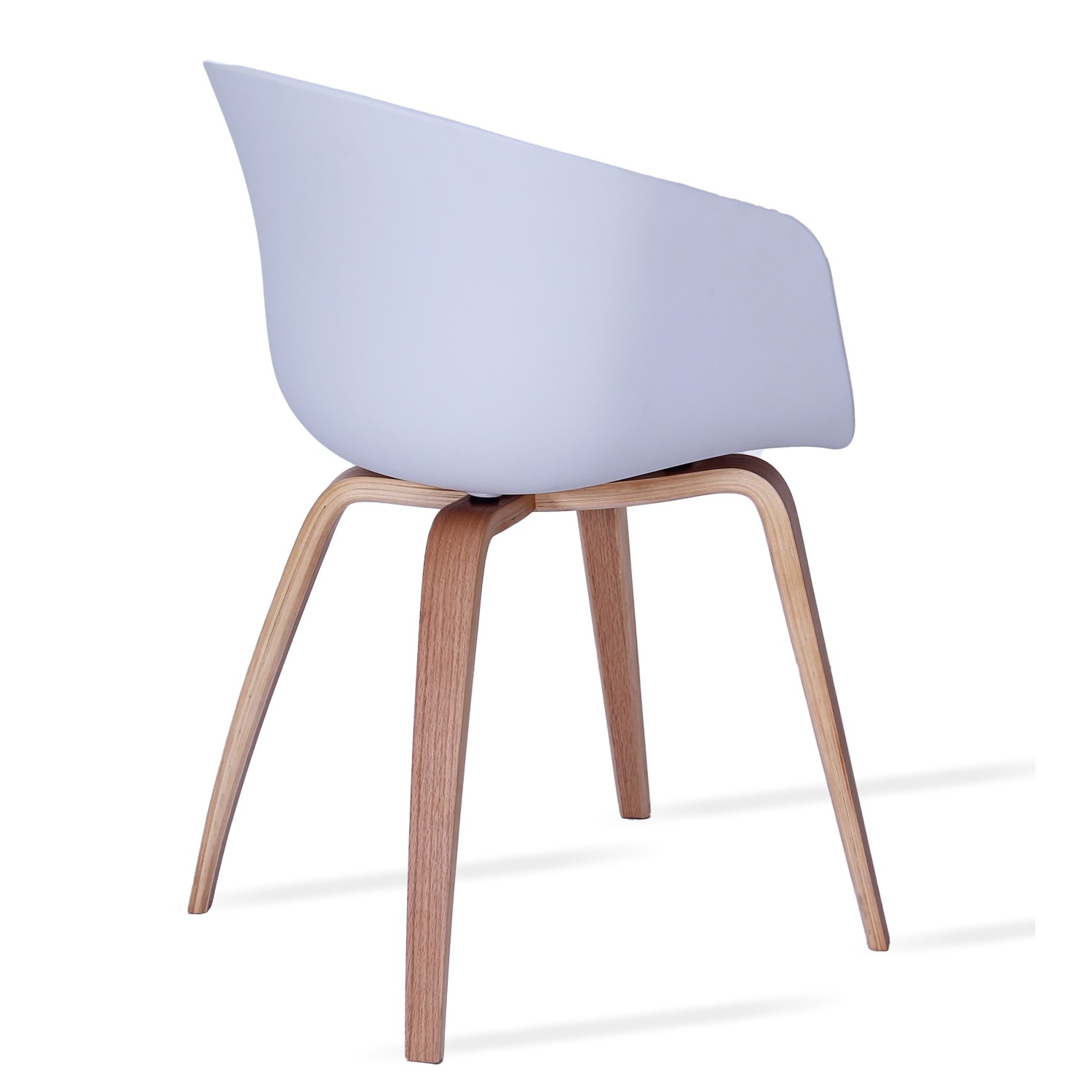 Chaise nordique Daxer en bois de hêtre de style nordique