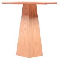 Nest eettafel van 100 cm in essenhout
