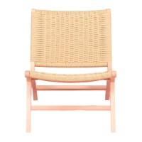Nordic Forest fauteuil in beukenhout en natuurlijk touw