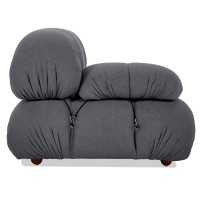 Laurel 2-delad modulsoffa med armstöd