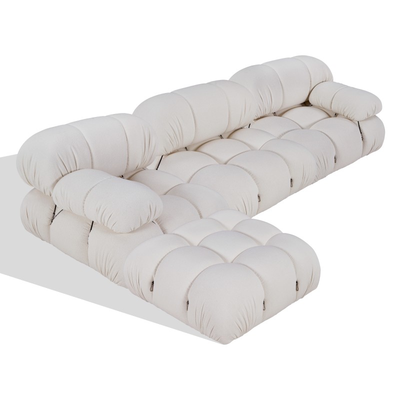 Vavřínová 3dílná modulární pohovka s otomanem