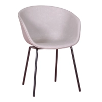 Chaise rembourrée Denver en simili cuir