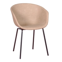 Silla Tapizada Denver en Polipiel