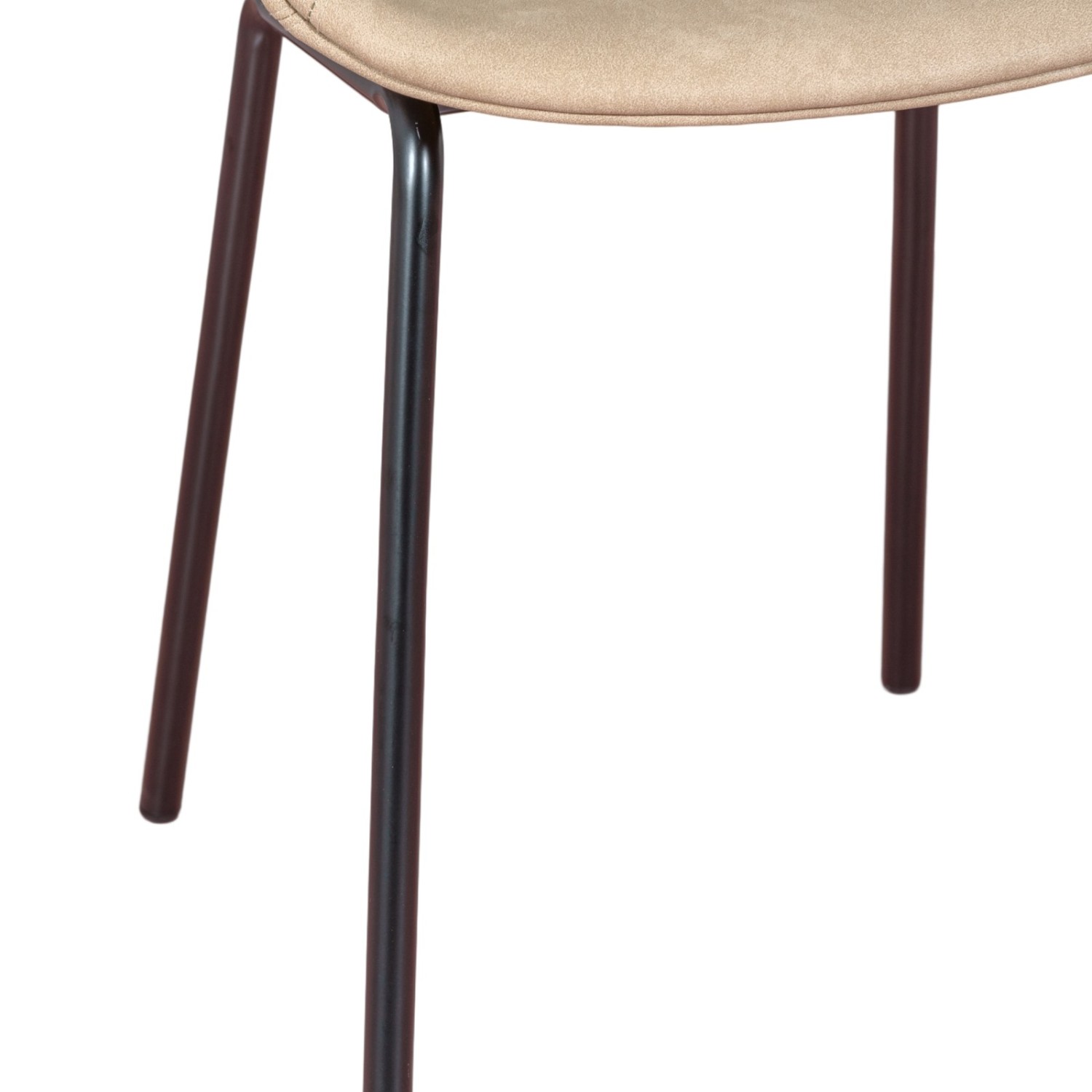 Chaise rembourrée Denver en simili cuir
