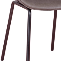 Silla Tapizada Denver en Polipiel