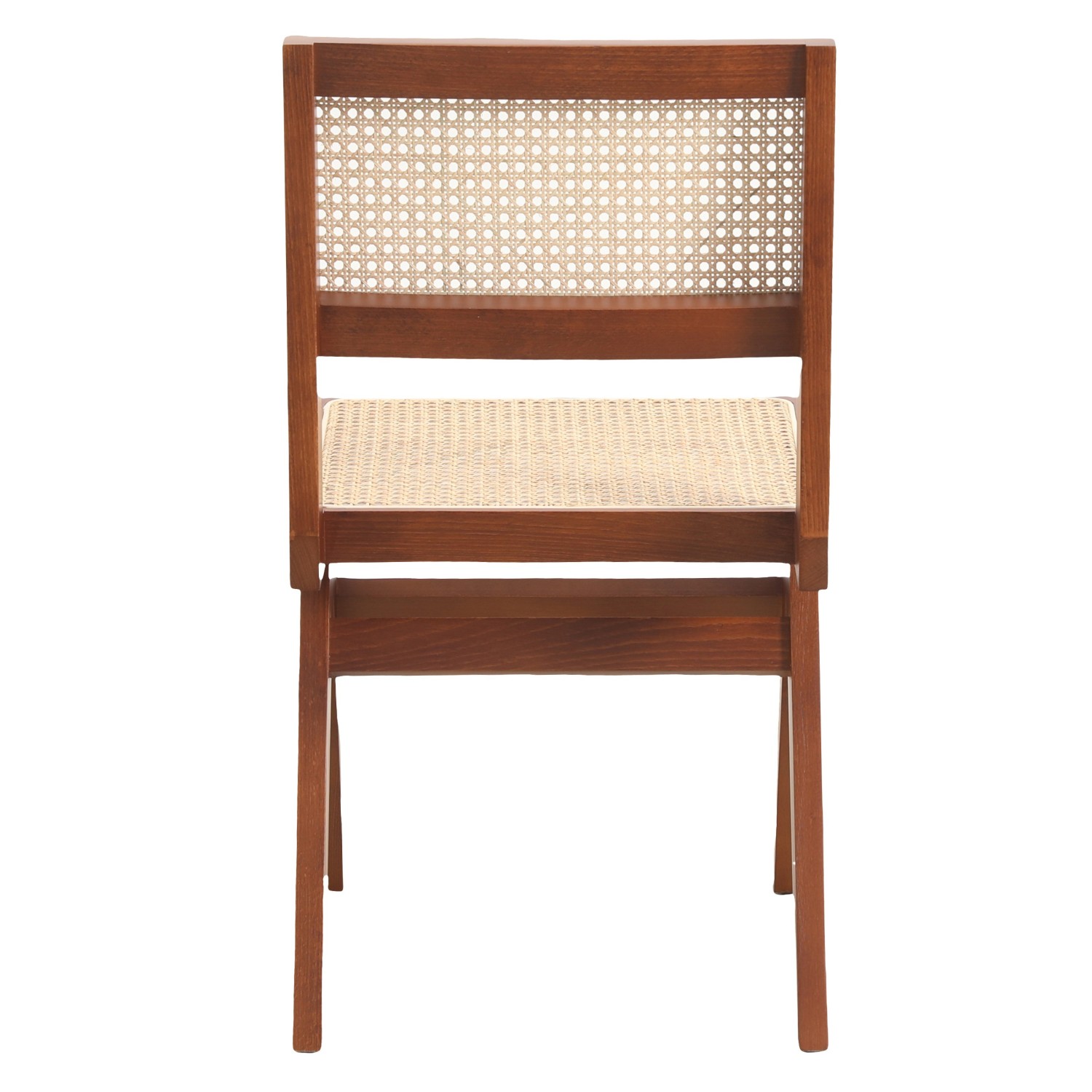 Replica della sedia Chandigarh del designer Pierre Jeanneret 