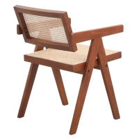 Réplica silla Chandigarh con brazos del diseñador Pierre Jeanneret 